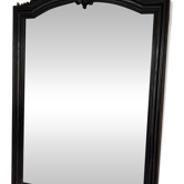 Immense antique fireplace mirror