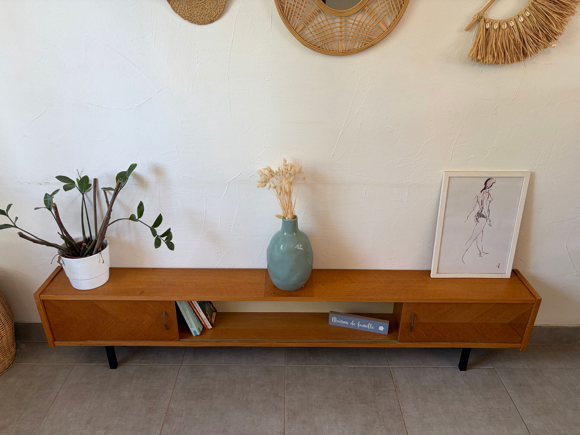 Enfilade basse vintage ( peu profonde )