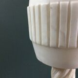 Brutalist alabaster lamp 70's