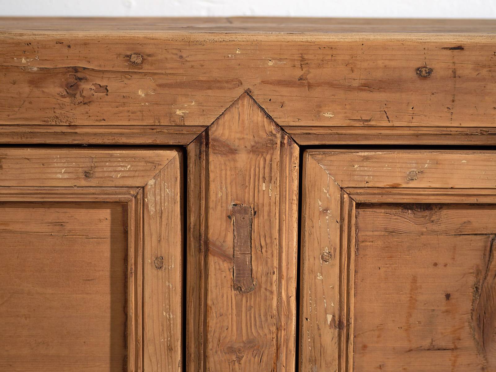 Antique Chinese three-door sideboard (circa 1900) #63