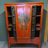 Antique Chinese Bridal Cabinet circa 1920.