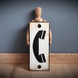 Enamelled phone plate