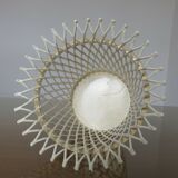 Mathieu Mategot pot cover in expanded metal from the 1950s