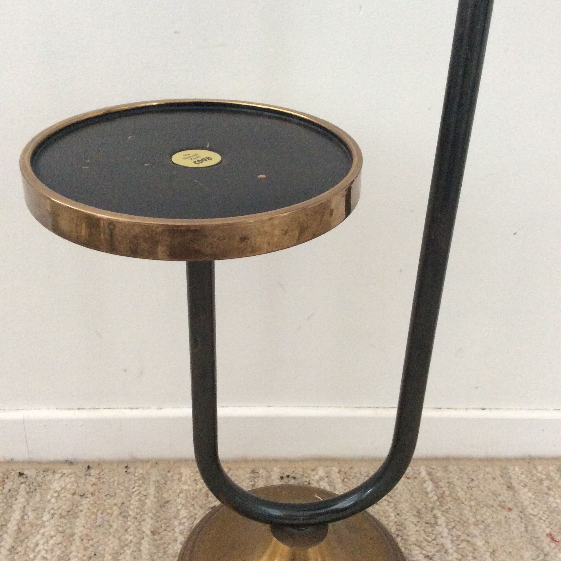 Vintage standing ashtray from the 60s-70s