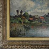 Painting Dubois Louis 1830-1880