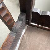 Set of 6 brutalist chairs from the 1940s