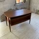 Scandinavian "boomerang" two-sided teak desk Midtjydsk Mobelfabrilk