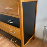Commode années 50, pieds compas