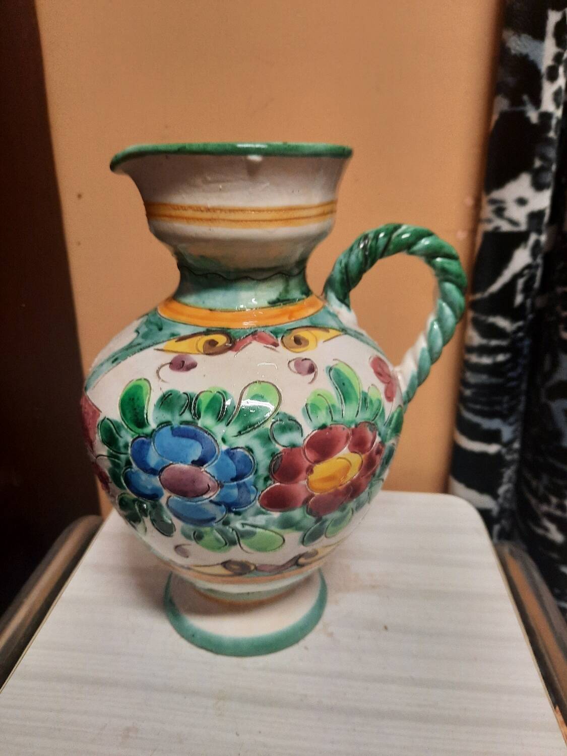 Vintage ceramic vase, pitcher
