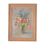 Nature morte bouquet de fleurs