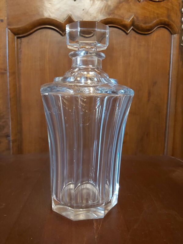 Carafe à liqueur cristal de Saint Louis