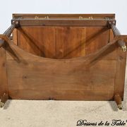 Table console en merisier, style Louis XVI, fin XIXème