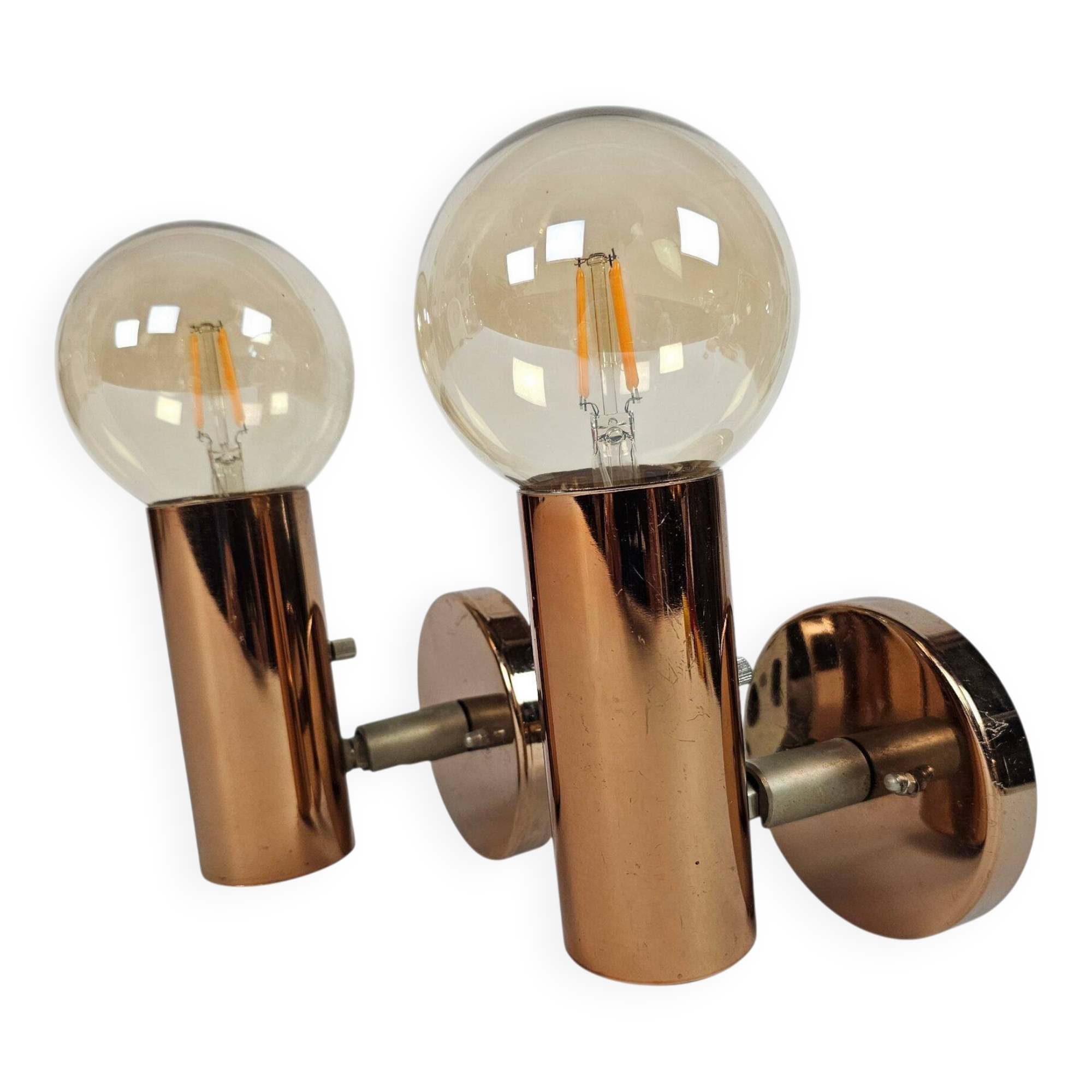 Raak Amsterdam - model R. 105 15 - brass - scones (2) - Amsterdam - 70's