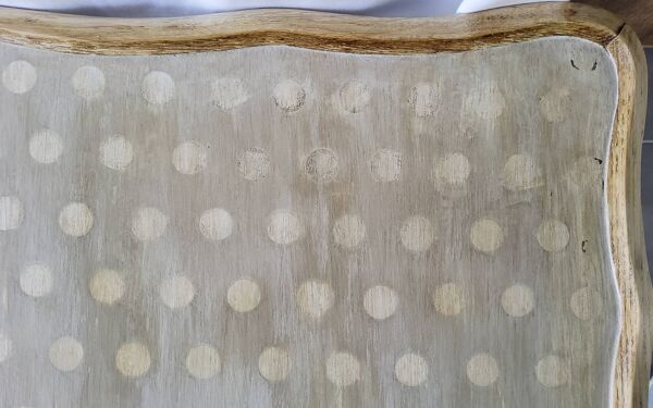 Table basse patinée