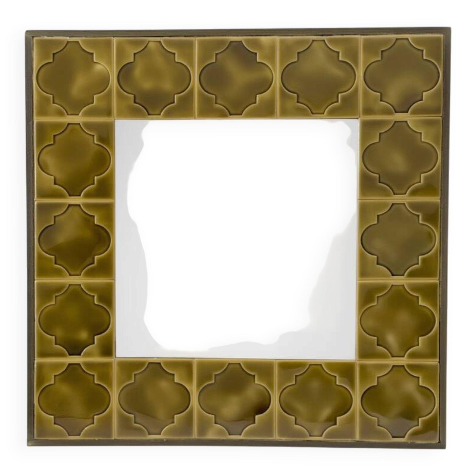 Square ceramic mirror