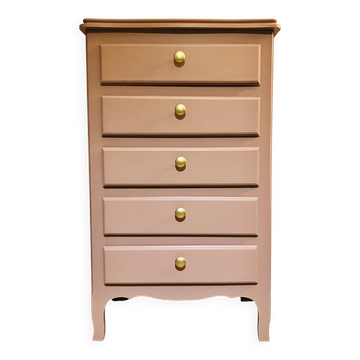 Chiffonnier en bois rose