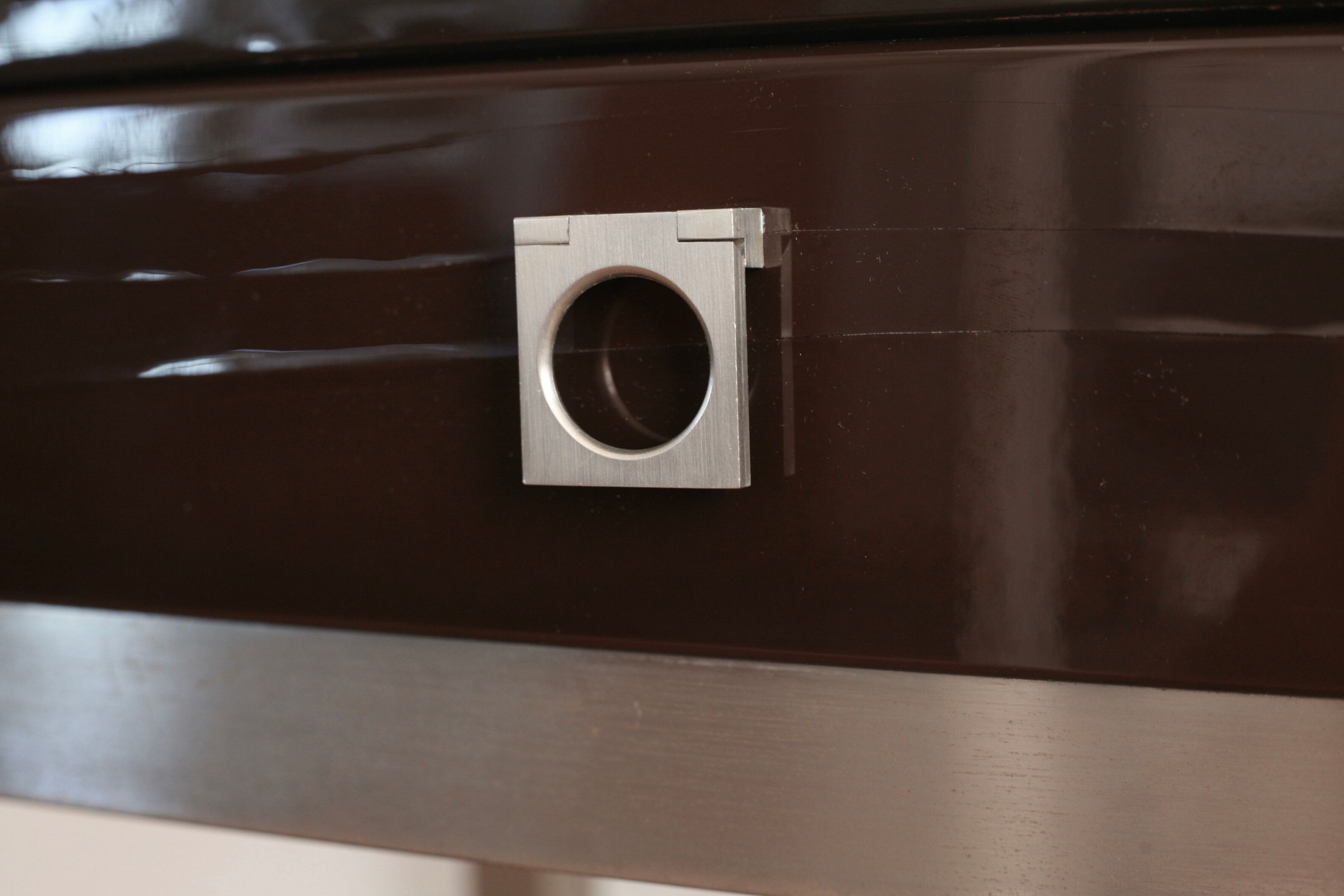 Console by Guy Lefèvre, Maison jansen, circa 1970