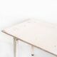 Large workshop table waxed with beeswax. Vintage. France 50s.