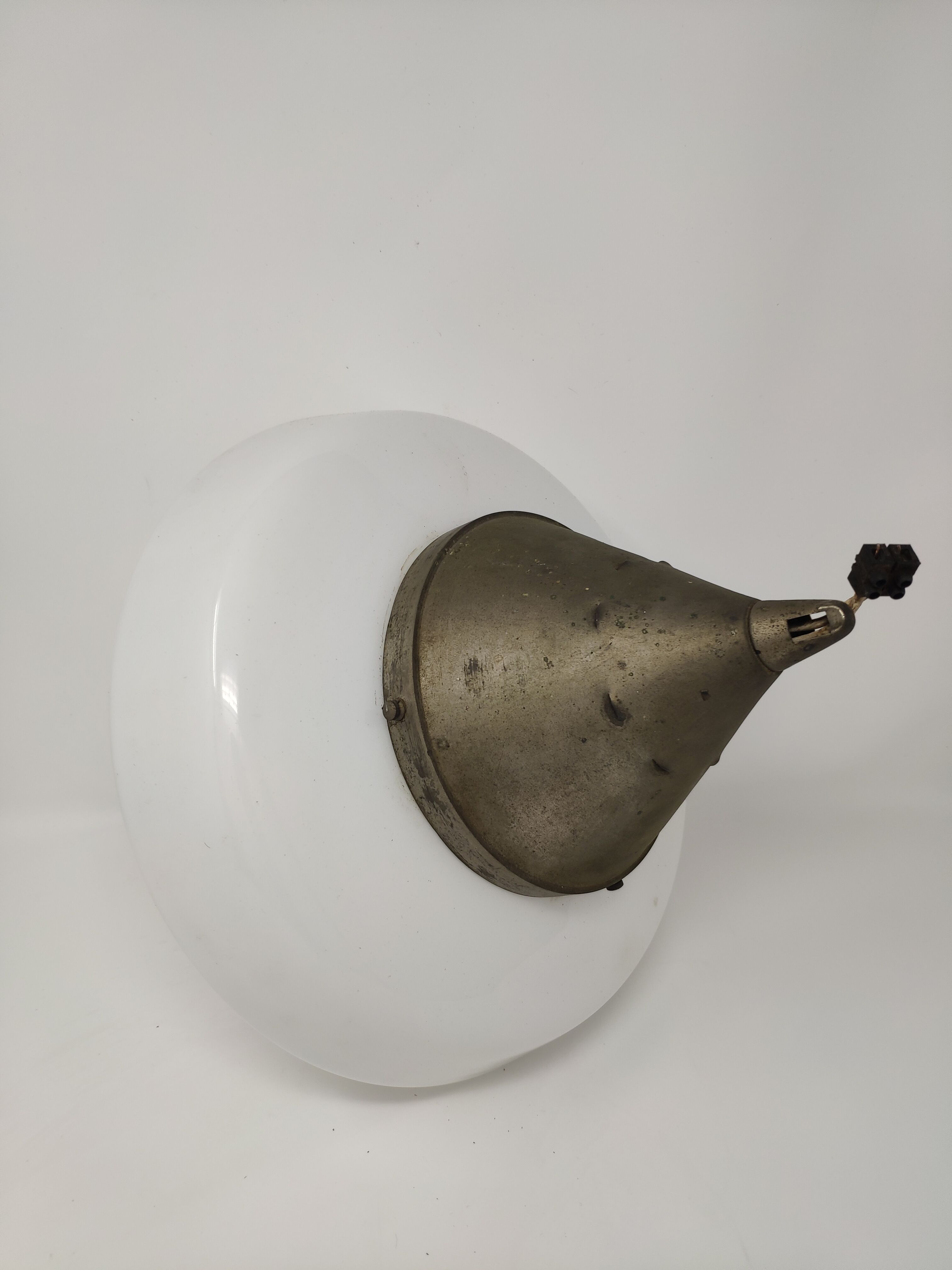Vintage white ceiling light