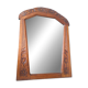 Large antique Art Deco mirror, retro vintage decoration.