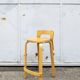 Sgabello K65 di Alvar Aalto per Artek, 70's