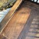 Ancien berceau indien à suspendre en bois sculpté, XIXe / début XXe