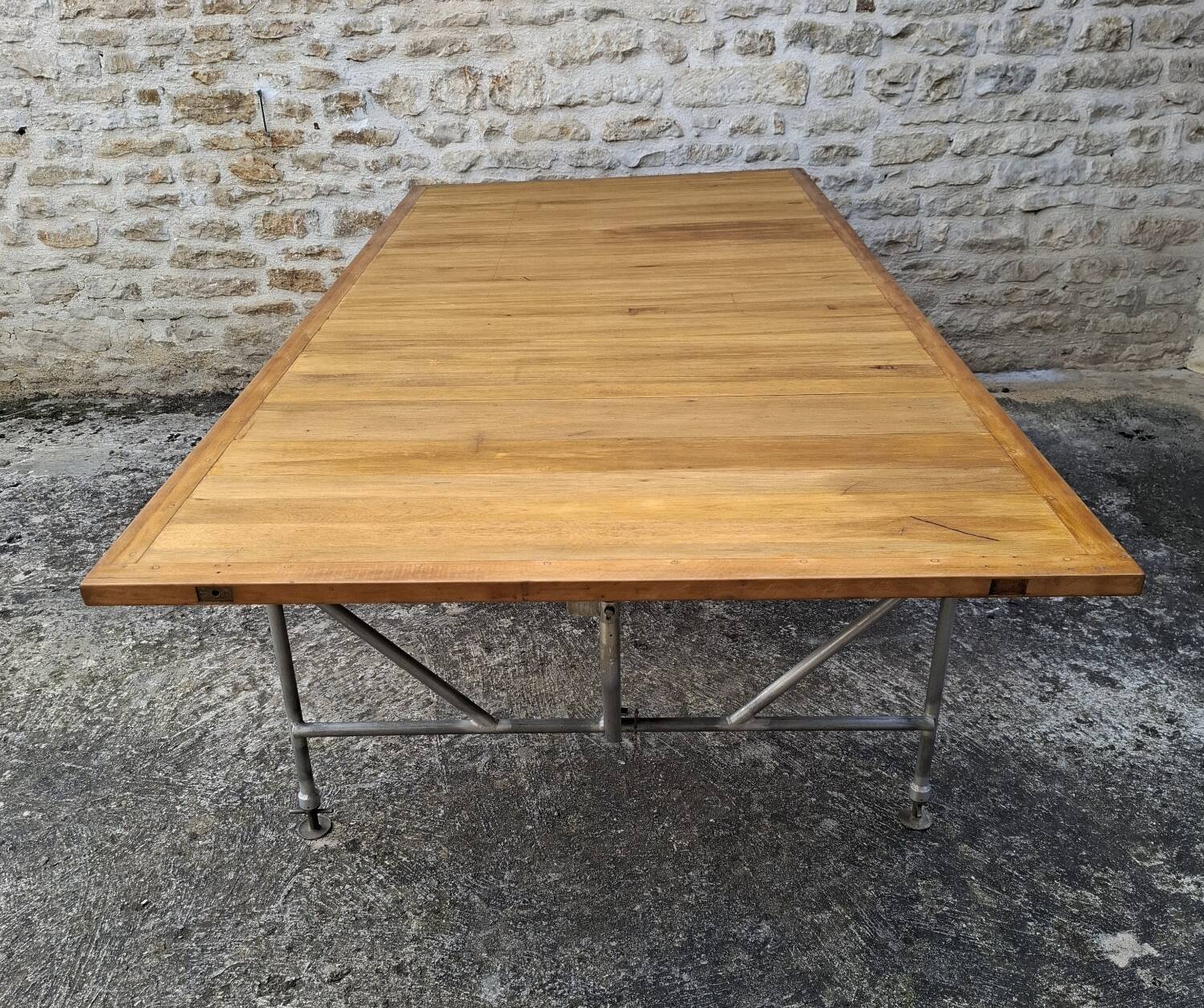 Industrial table 250x120