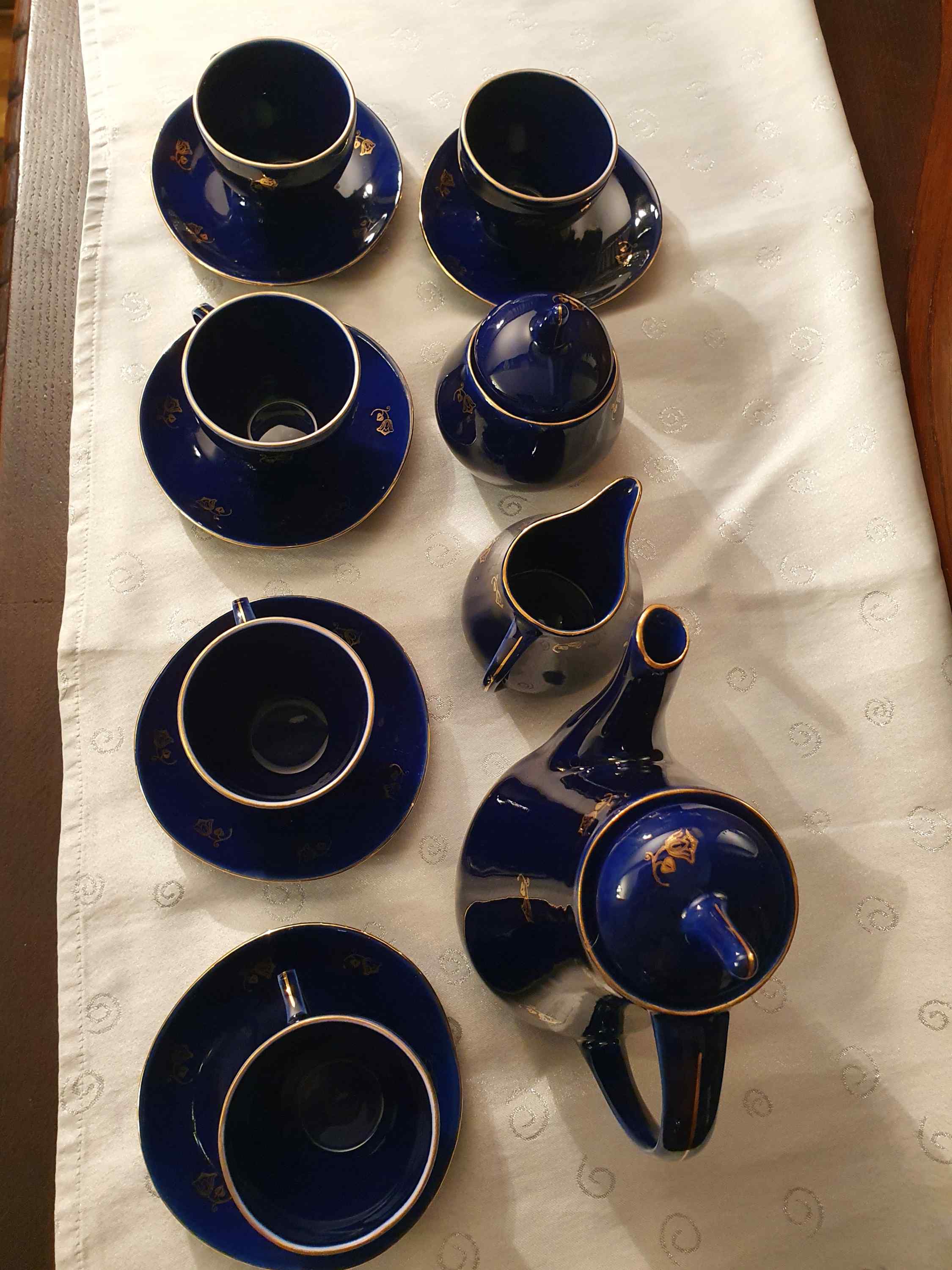 Ewa coffee service Tulowice, Project by Lucyna and Kazimierz Kowalski. The 60s of the Polish People