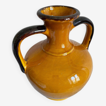Vase amphore céramique Coucobres vintage