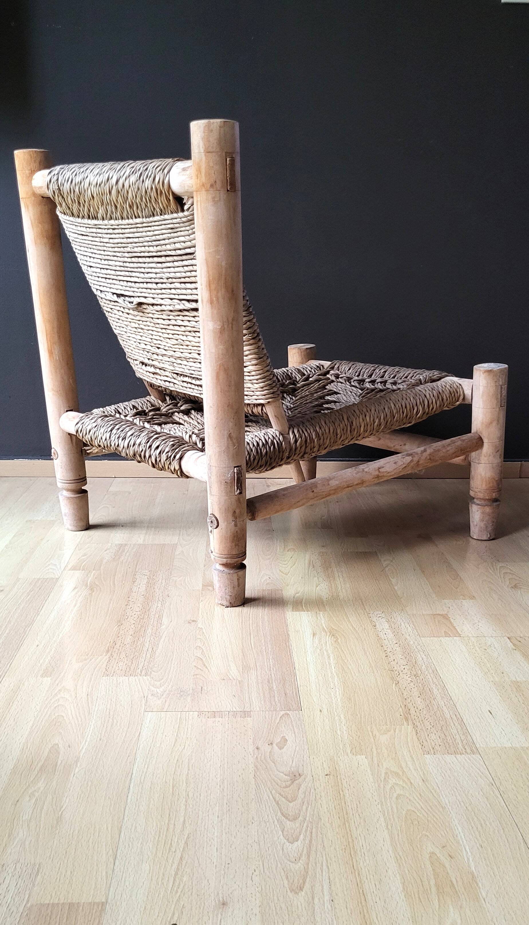 Audoux & Minet Rope Armchair 70s