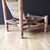 Audoux & Minet Rope Armchair 70s