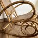 Adult model rattan rocking chair