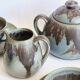 Denbac stoneware coffee set