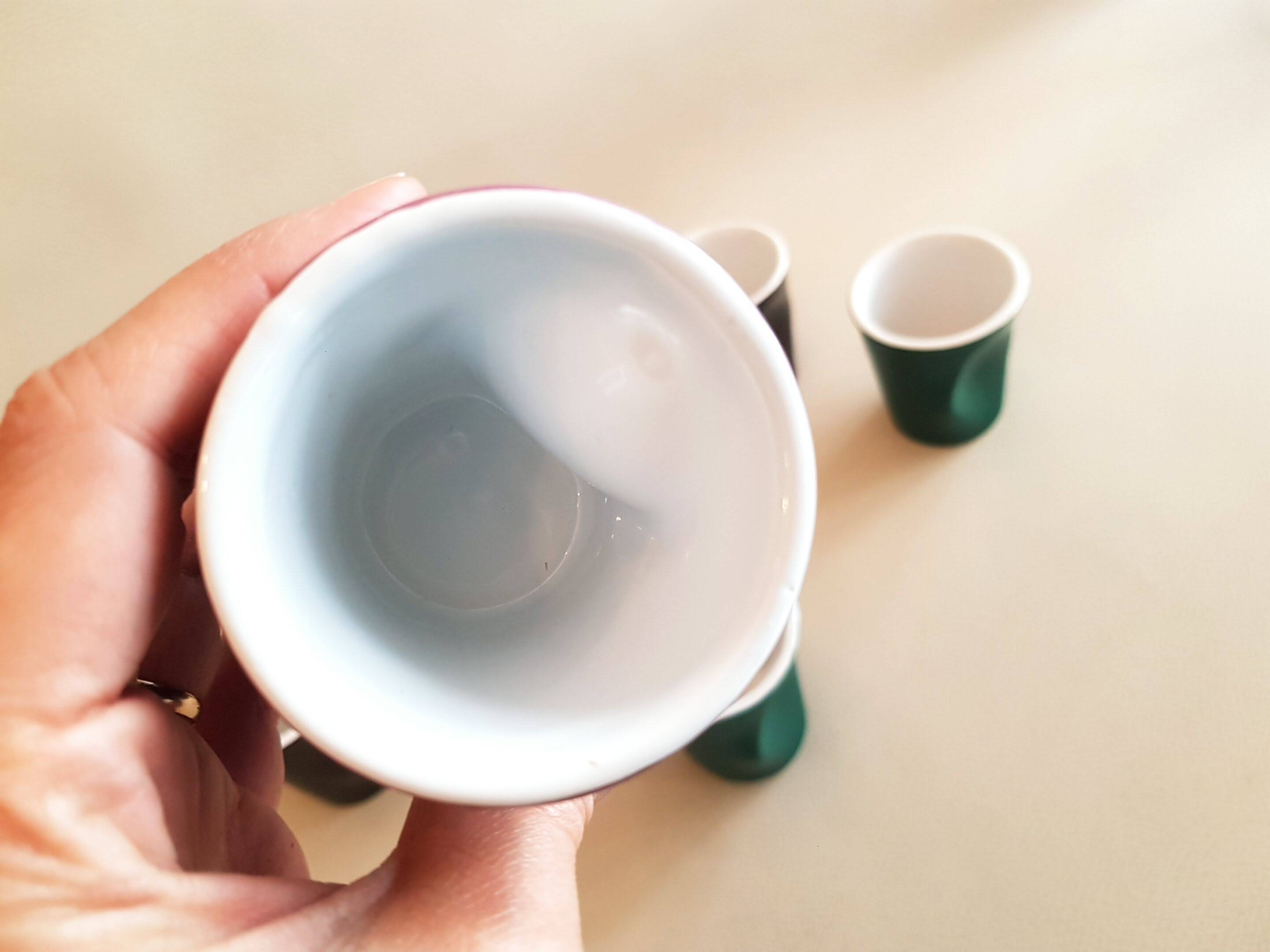 Set of 8 cups crumpled Revol Collection