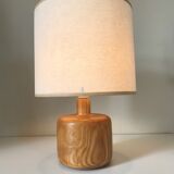 Vintage pine lamp - 70s