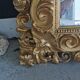 Miroir xixe style louis xv bois stuc doré