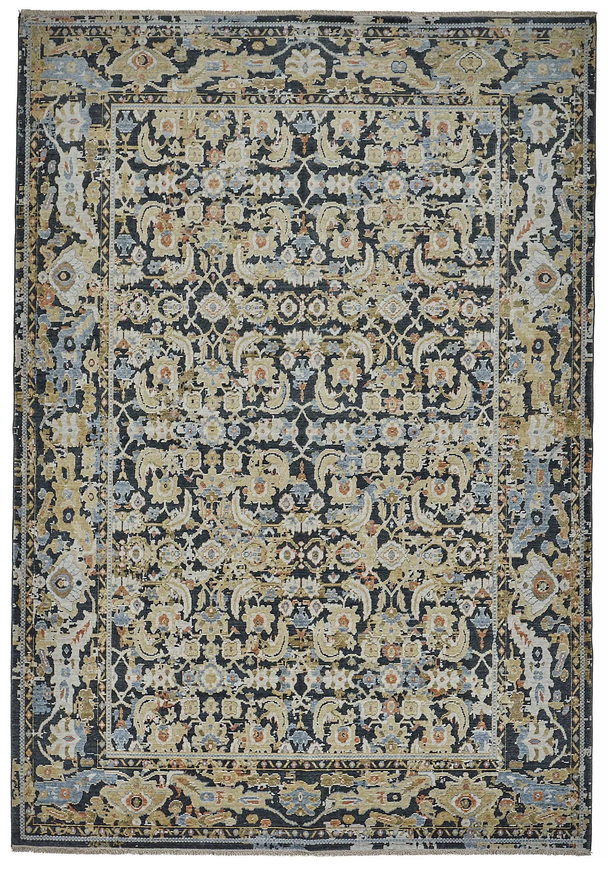 Turkish Handcrafted Loom Oushak Rug 205 cm x 294 cm