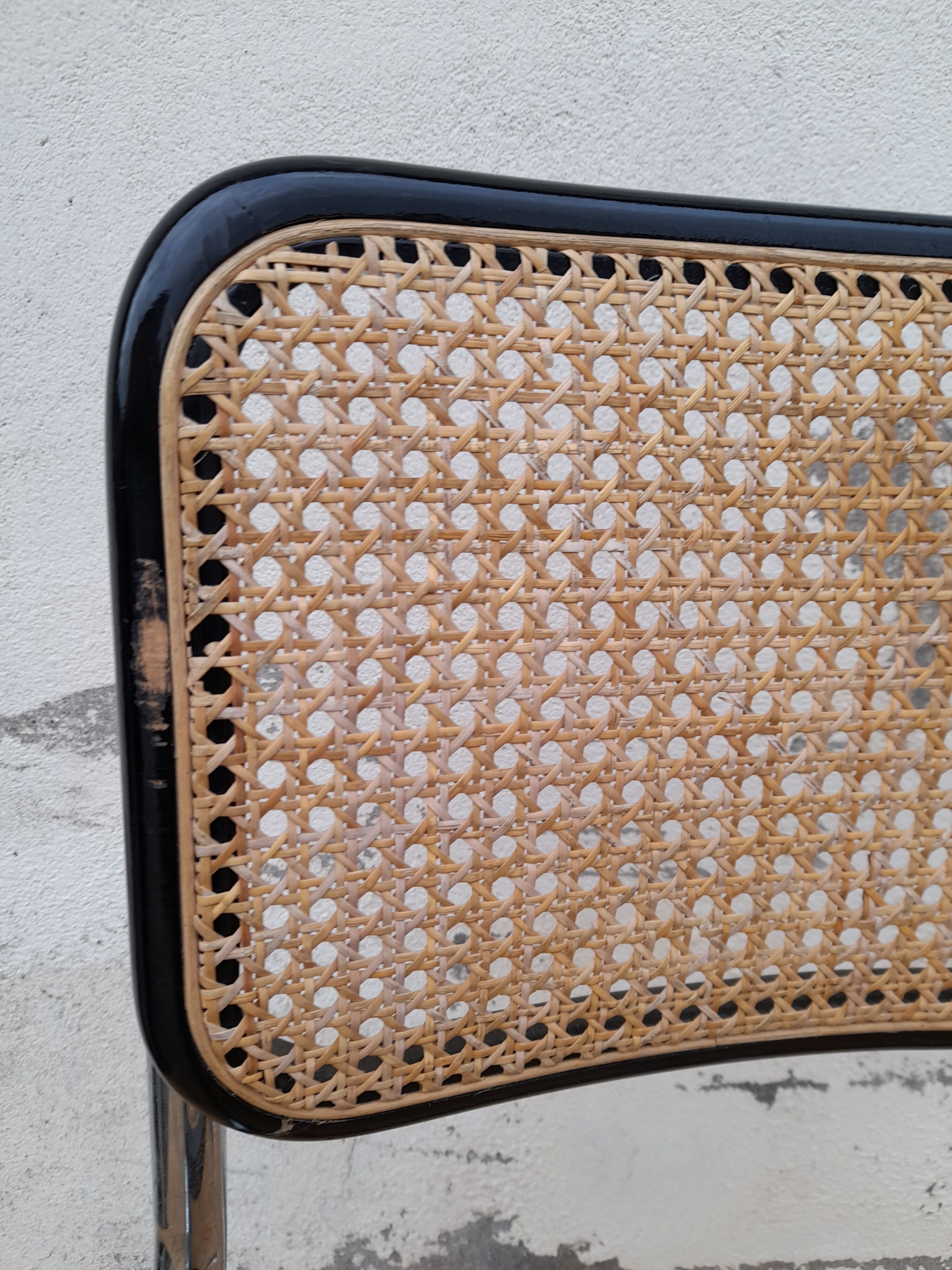Chaise Marcel Breuer b32 signé Italy