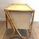 Rattan desk around 1970