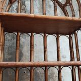Vintage bamboo shelf