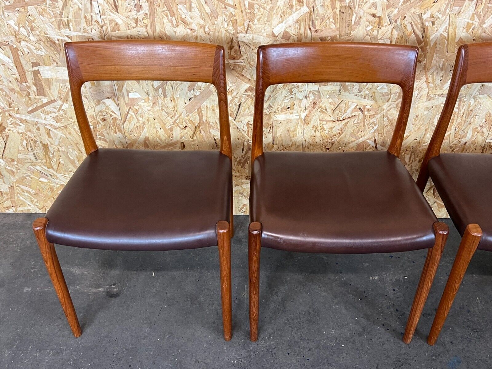 Chairs by Niels O. Möller for J.L. Moller's 60