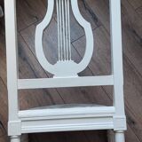 Pair of Louis XVI style bedroom chairs