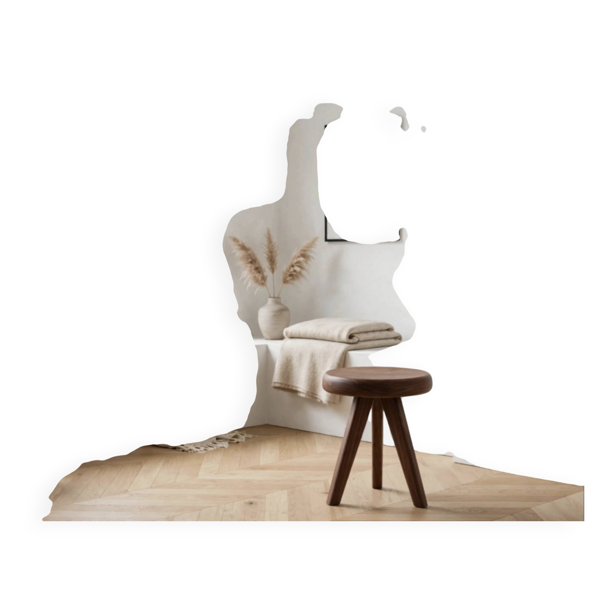 Tabouret Méribel Charlotte perriand