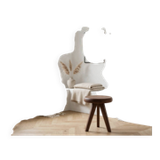 Méribel Stool Charlotte Perriand
