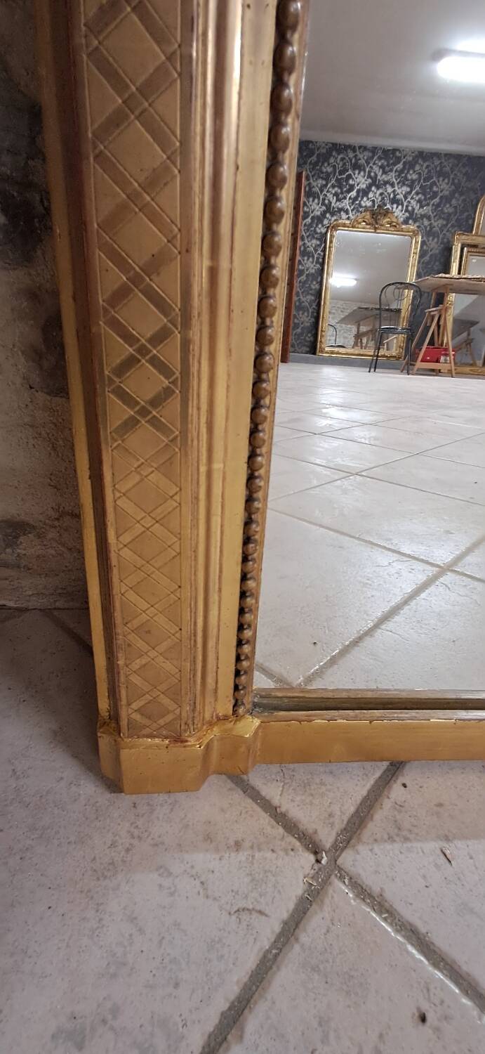 19th century mirror 238 x 170