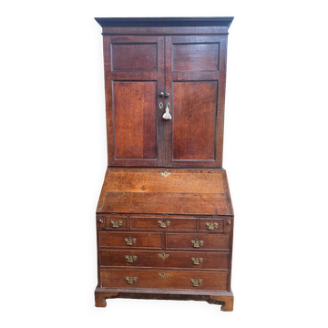 Bureau scriban anglais en chêne 18ème