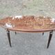 Table ovale de style Louis XVI années 70