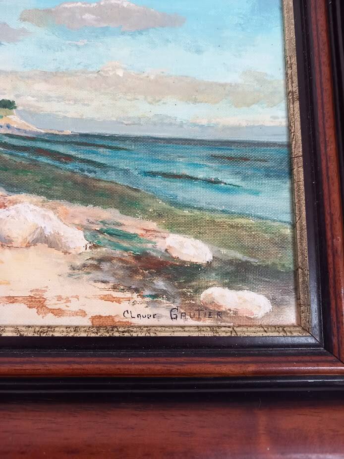 Old Oléron painting