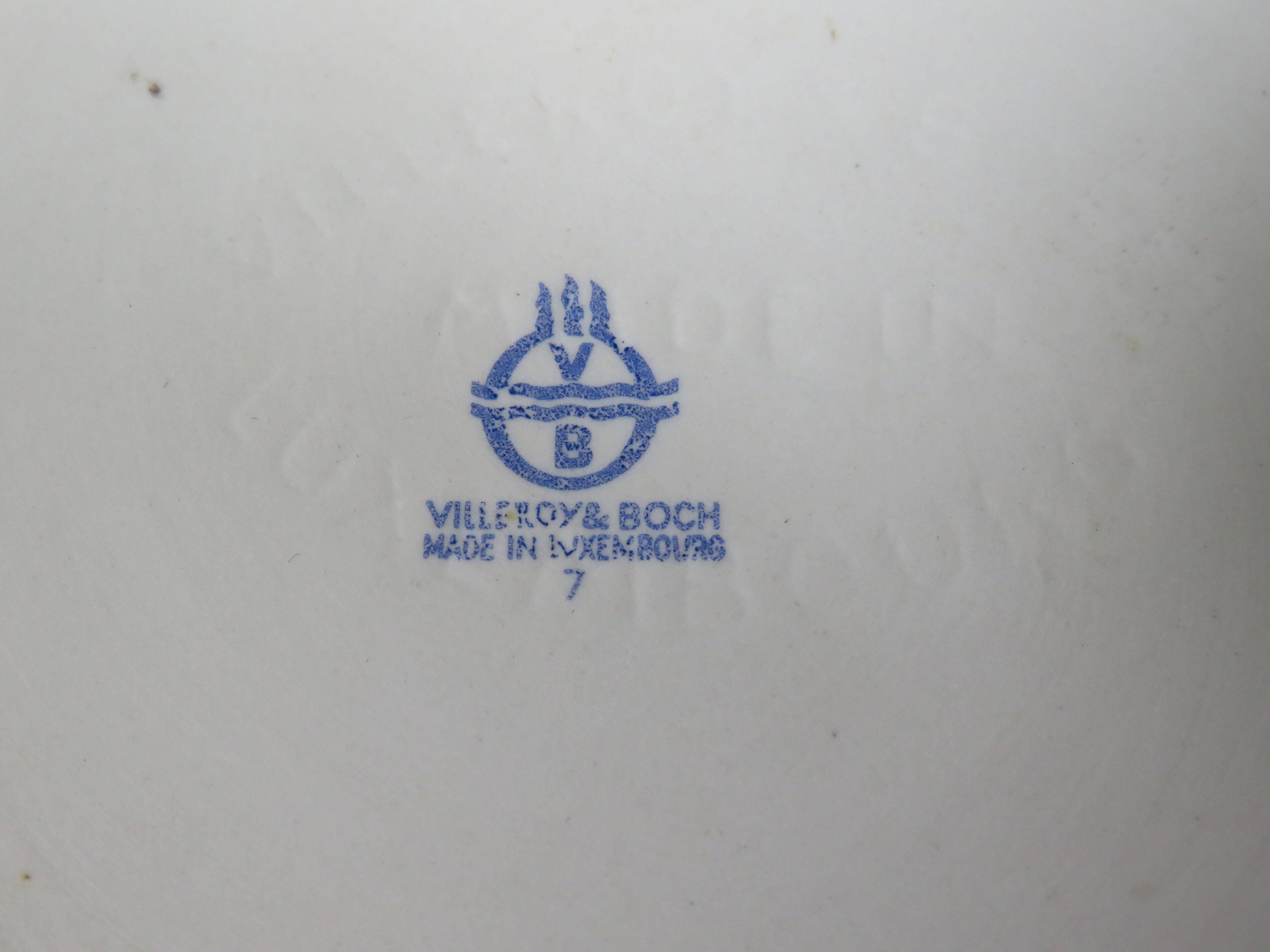 Villeroy & Boch “Botanica” – Vintage salad bowl – Made in Luxembourg – Ø23 cm