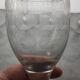7 verres à vin décor à la grecque